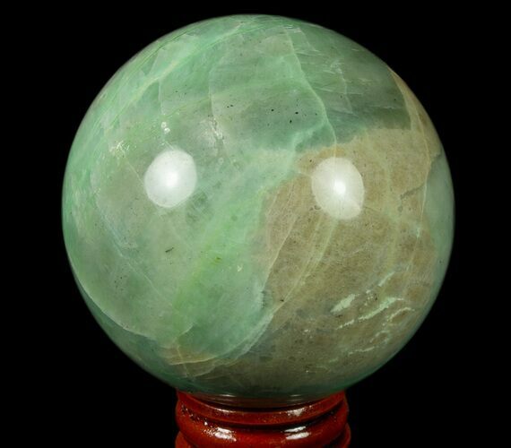 Polished Garnierite Sphere - Madagascar #79004